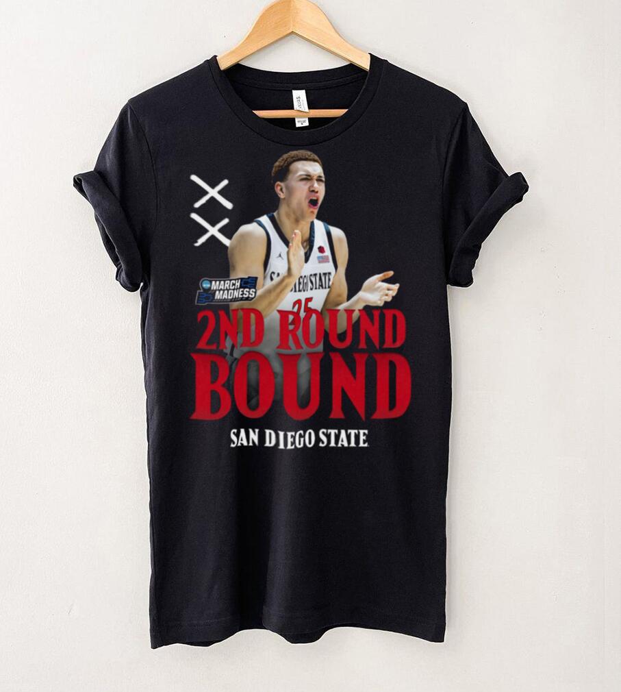 2ND Round Bound San Diego State poster shirt 2ND Round Bound San Diego State poster shirt