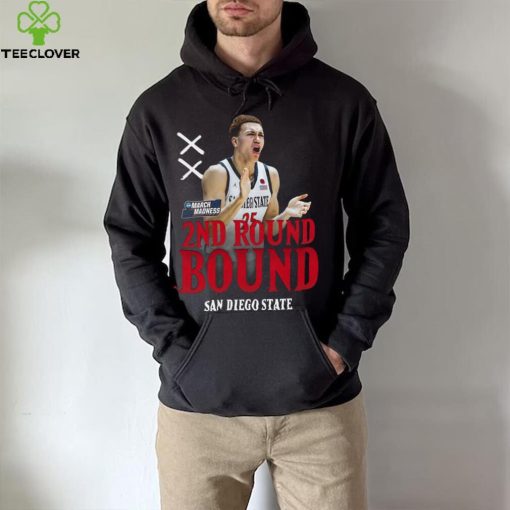 2ND Round Bound San Diego State poster shirt