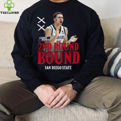 2ND Round Bound San Diego State poster shirt