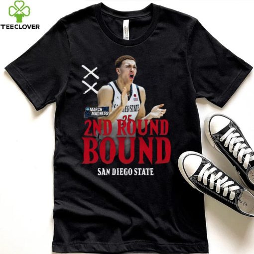 2ND Round Bound San Diego State poster shirt