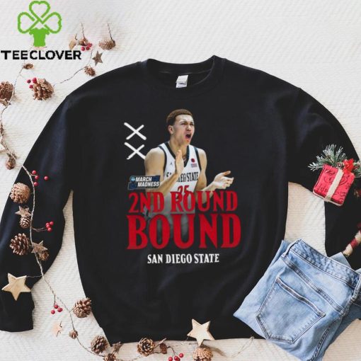 2ND Round Bound San Diego State poster shirt