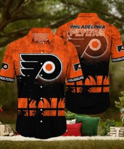 Philadelphia Flyers NHL Logo Coconut Tropical Hawaiian Shirt Beach Gift For Fans