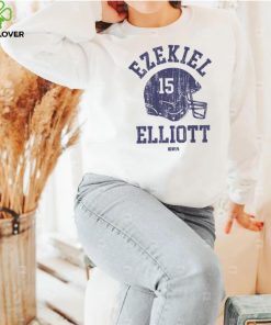 Ezekiel Elliott New England Helmet Font Shirt