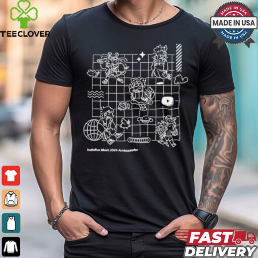 Tokyo Otaku Mode Hololive Meet 2024 Deformed Illustration t shirt