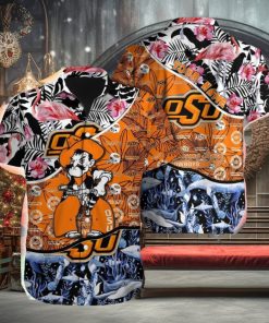 Oklahoma State Cowboys NCAA Souvenir Custom Name Men And Women Sports Teams Hawaiian Shirt Gift