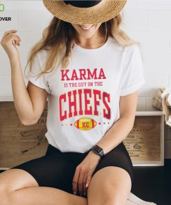 Taylor Swift Karma Is The Guy On The Chiefs Reference To Travis Kelce Unisex T Shirt