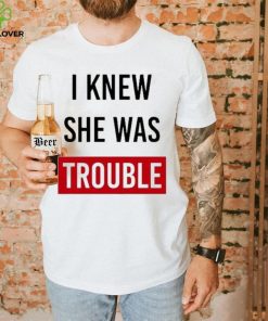 Flavor Flav Wearing I Knew She Was Trouble Shirt