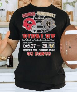 Rivalry Georgia Bulldogs 37 20 Vanderbilt Commodores go Dawgs October 14 2023 hoodie, sweater, longsleeve, shirt v-neck, t-shirt