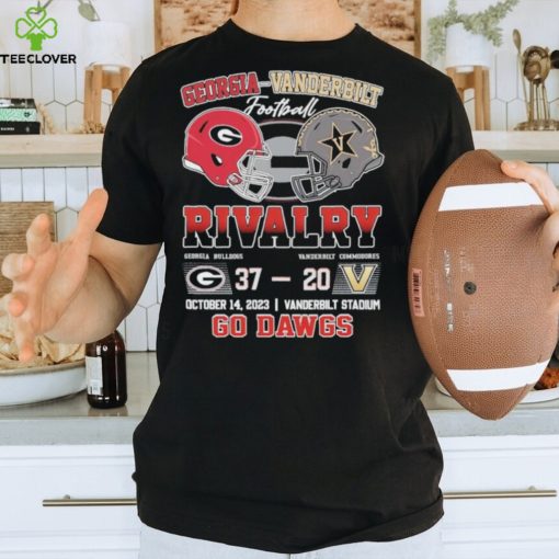 Rivalry Georgia Bulldogs 37 20 Vanderbilt Commodores go Dawgs October 14 2023 hoodie, sweater, longsleeve, shirt v-neck, t-shirt