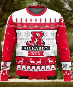 Rickards Red Beer All Over Printed Ugly Christmas Sweater Trending Christmas Gift Ideas