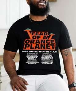 Fear of a Orange Planet 2023 United States Tour Shirt