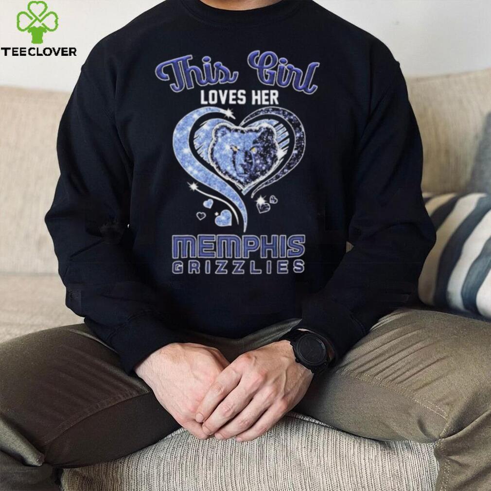 This Girl Loves Her Heart Memphis Grizzlies Shirt This Girl Loves Her Heart Memphis Grizzlies Shirt