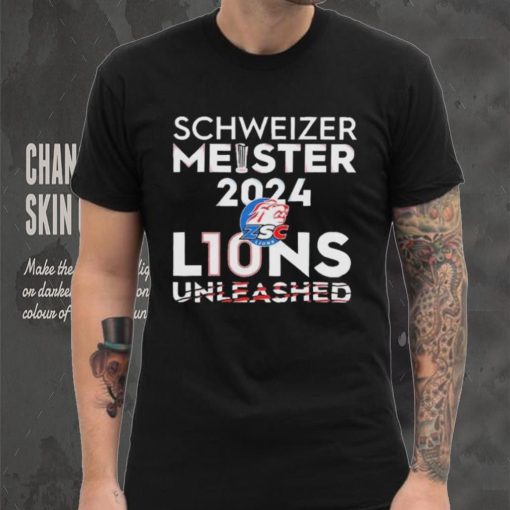 ZSC Lions Schweizer Meister 2024 L10ns Unleashed T Shirt