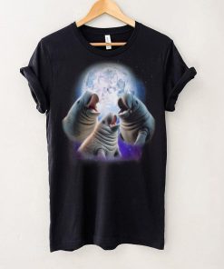 3 Mana Howling At The Moon Mana Chubby Mermaid T Shirt