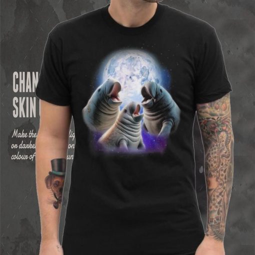 3 Mana Howling At The Moon Mana Chubby Mermaid T Shirt