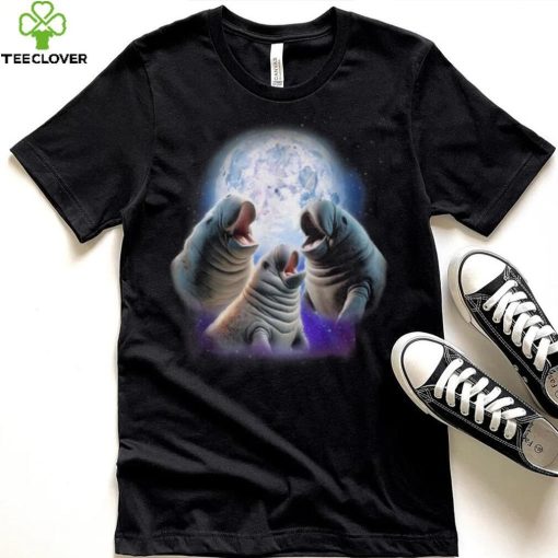 3 Mana Howling At The Moon Mana Chubby Mermaid T Shirt