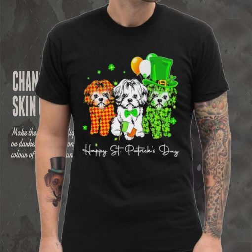 3 Shih Tzu Happy St Patrick’s Day hoodie, sweater, longsleeve, shirt v-neck, t-shirt