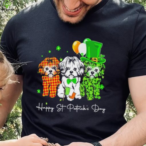 3 Shih Tzu Happy St Patrick’s Day hoodie, sweater, longsleeve, shirt v-neck, t-shirt