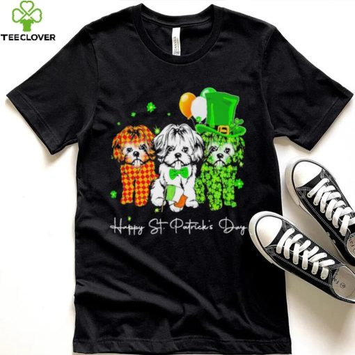 3 Shih Tzu Happy St Patrick’s Day hoodie, sweater, longsleeve, shirt v-neck, t-shirt