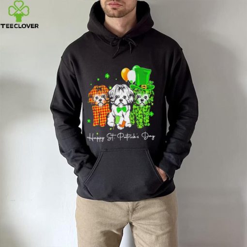 3 Shih Tzu Happy St Patrick’s Day hoodie, sweater, longsleeve, shirt v-neck, t-shirt