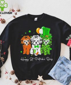 3 Shih Tzu Happy St Patrick’s Day hoodie, sweater, longsleeve, shirt v-neck, t-shirt