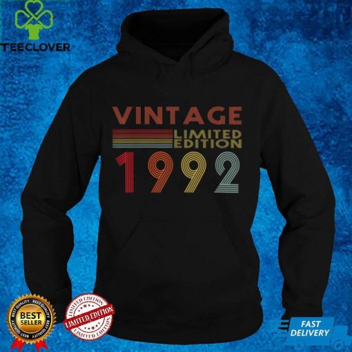 30 Year Old Gifts Vintage 1992 Limited Edition 30th Birthday T Shirt