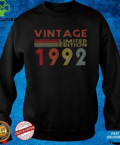 30 Year Old Gifts Vintage 1992 Limited Edition 30th Birthday T Shirt