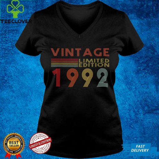 30 Year Old Gifts Vintage 1992 Limited Edition 30th Birthday T Shirt