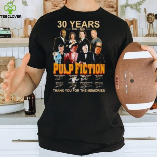 30 Years 1994 2024 Pulp Fiction Thank You For The Memories T Shirt