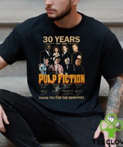 30 Years 1994 – 2024 Pulp Fiction Thank You For The Memories T Shirt 3 30 Years 1994 – 2024 Pulp Fiction Thank You For The Memories T Shirt