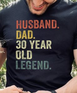 30th Birthday Gift for Men, Husband Dad 30 Year Old Legend Shirt, 30 Birthday Dad Gift, Husband 30 Bday T shirt