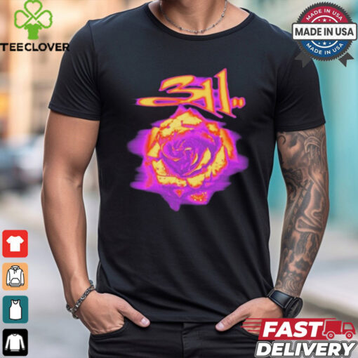 311 Band Full Bloom Rose Shirt