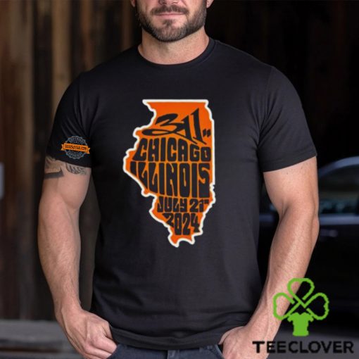 311 Tour In Chicago IL On 2024 Unisex T Shirt