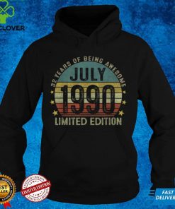 32 Year Old Gifts July 1990 Limited Edition 32th Birthday T Shirt B09VX329F2 1