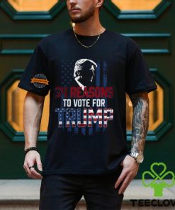 34 Reasons To Vote For Trump Shirt