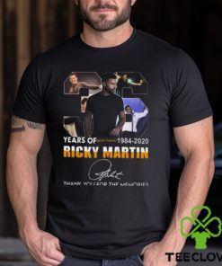 36th Years Anniversary Ricky Martin Shirt 1 36th Years Anniversary Ricky Martin Shirt
