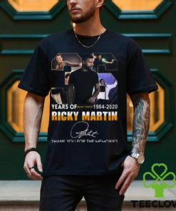 36th Years Anniversary Ricky Martin Shirt 2 36th Years Anniversary Ricky Martin Shirt