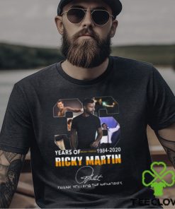 36th Years Anniversary Ricky Martin Shirt 3 36th Years Anniversary Ricky Martin Shirt