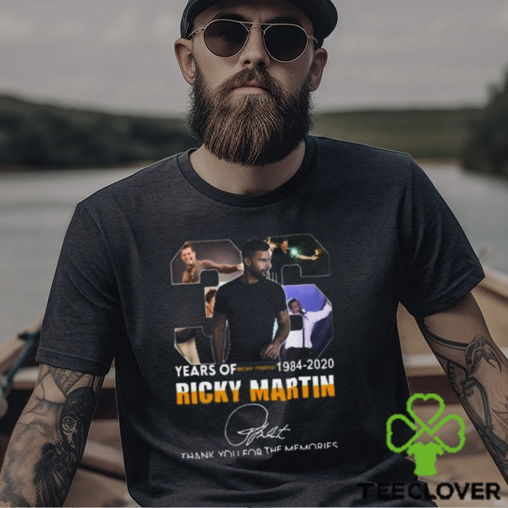 36th Years Anniversary Ricky Martin Shirt 36th Years Anniversary Ricky Martin Shirt