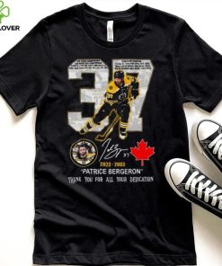 37 Patrice Bergeron 2023 2003 thank you for all your dedication signature shirt 3 37 Patrice Bergeron 2023 2003 thank you for all your dedication signature shirt