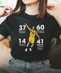 37 Points In A Quarter 60 Points On 11 Dribbles 14 Threes In 26 Minutes 41 Unisex T Shirt