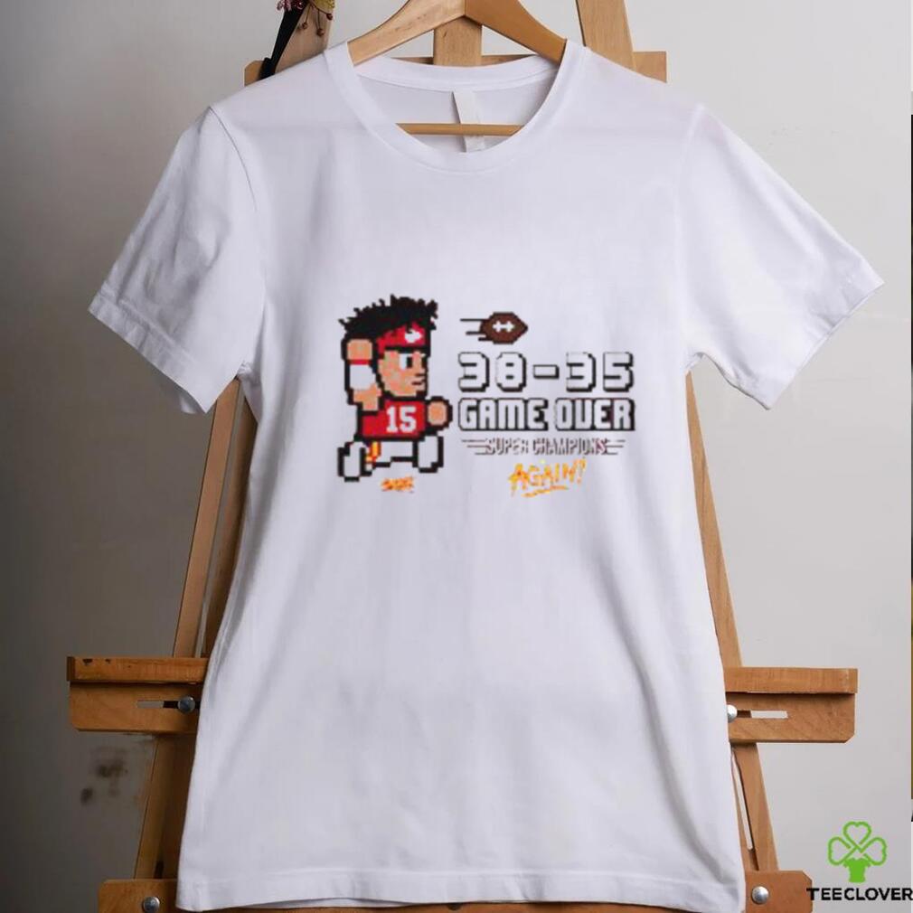 38 35 Game Over Super Champions Again New Shirt 38 35 Game Over Super Champions Again New Shirt