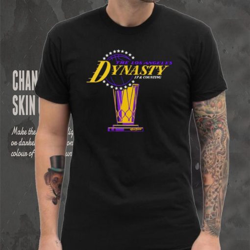 The Los Angeles Dynasty 17 and counting hoodie, sweater, longsleeve, shirt v-neck, t-shirt