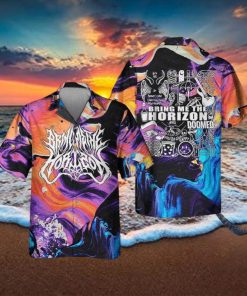 Bring Me The Horizon Album Lyric Happy Song World Tour 2023 Hawaiian Shirt