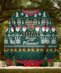 3D All Over Print Veltins Pilsener Beer Ugly Christmas Sweater Perfect Holiday Gift