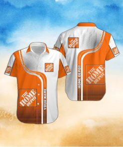 3D All Over Printed Home Depot Short Sleeve Summer Gift Hawaiian Shirt