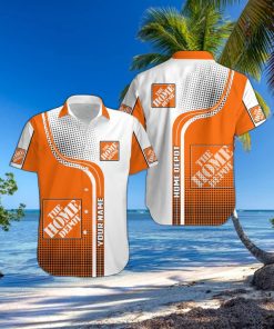 3D All Over Printed Home Depot Short Sleeve Summer Gift Hawaiian Shirt