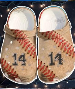 3D Baseball Ball Crocs For Batter