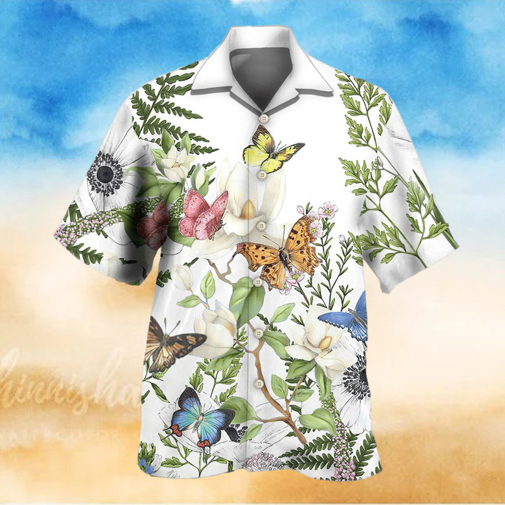 3D Butterfly Floral Beautiful Aloha Summer Beach Hawaiian Shirt 3D Butterfly Floral Beautiful Aloha Summer Beach Hawaiian Shirt