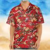 3D Christmas Santa Hawaii Shirt